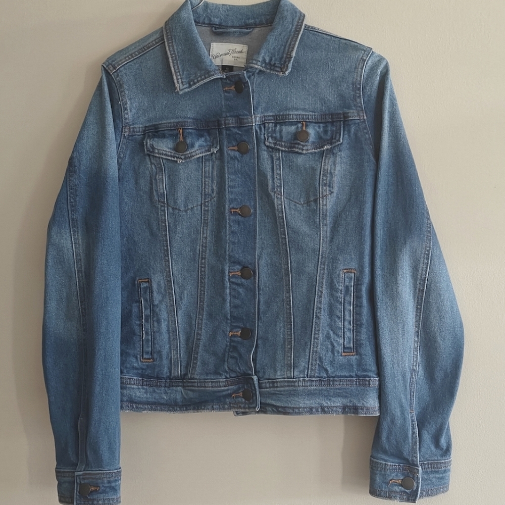 Women's‎ Denim Jean Jacket XS Target Universal Thread Goods Co. 100% Cotton Blue